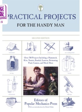 海外直订Practical Projects for the Handy Man: Over 700 Projects Including A Hammock, Kit 方便人实用项目：700多个项