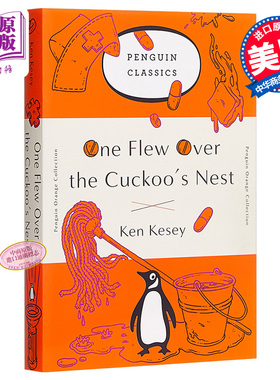 【中商原版】飞越疯人院（毛边本）英文原版 Penguin Orange Collection: One Flew Over the Cuckoo's Nest 进口图书