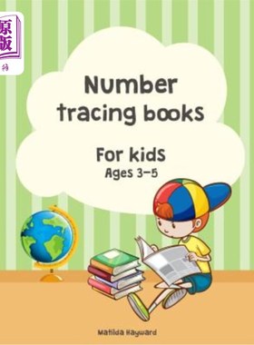 海外直订Number tracing books for kids ages 3-5.: Learn numbers 1 to 10, 2 Style!, Colori 适合3-5岁儿童的数字追踪书