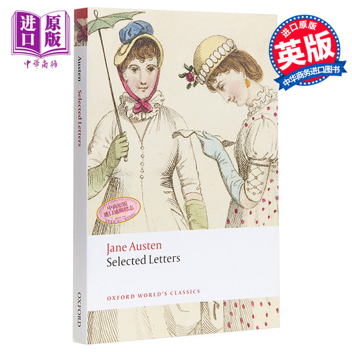 简·奥斯汀 Selected Letters 英文原版 简.奥斯丁书信选（牛津读物） Jane Austen【中商原版】