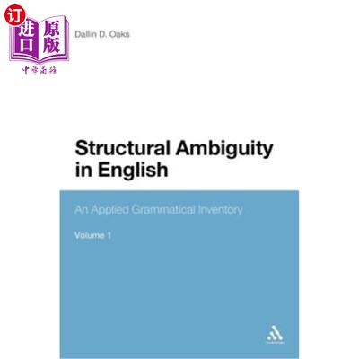 海外直订Structural Ambiguity in English 英语结构歧义