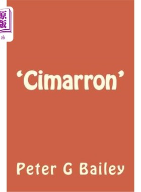 海外直订'Cimarron' “西马伦”