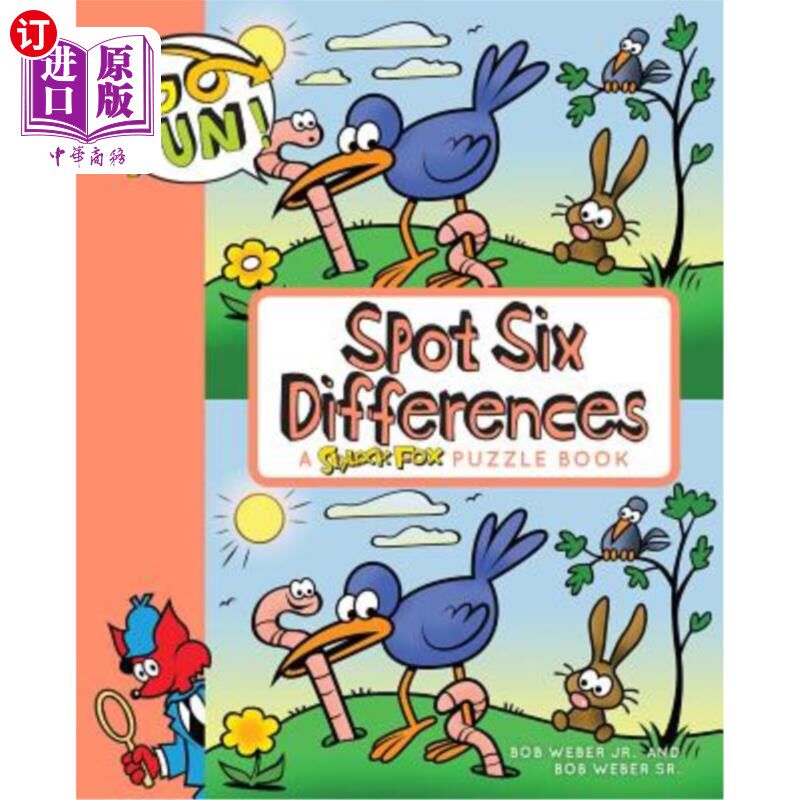 海外直订go fun! spot six differences, 7 玩得开心点!