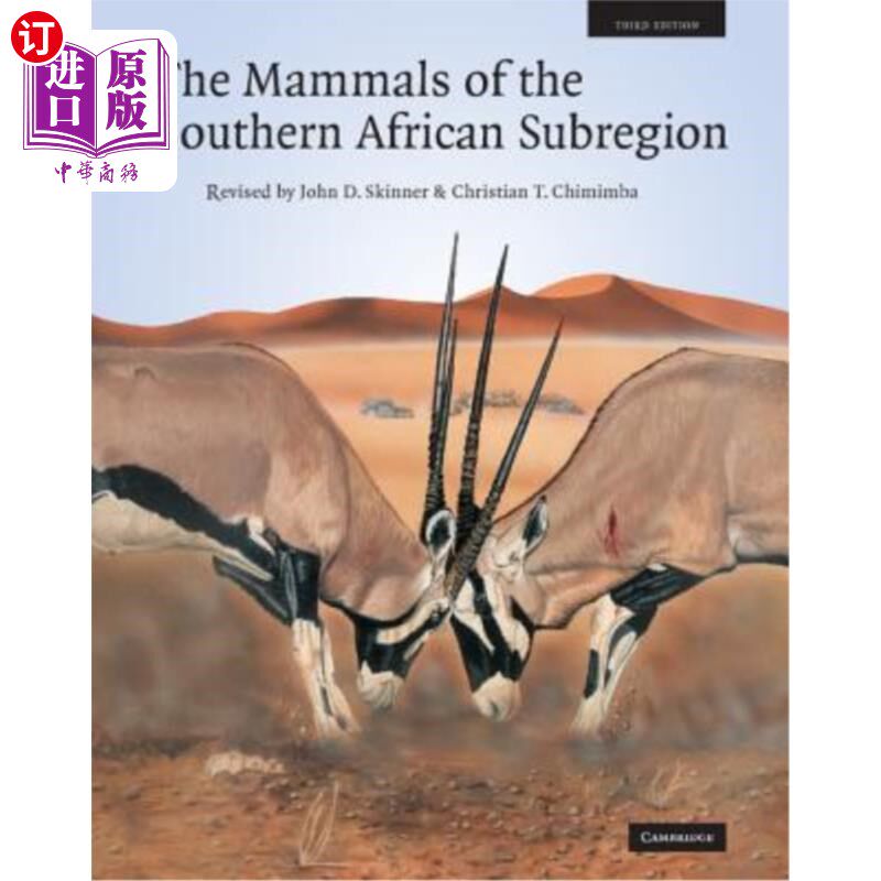 海外直订The Mammals of the Southern African Sub-region 南部非洲次区域的哺乳动物