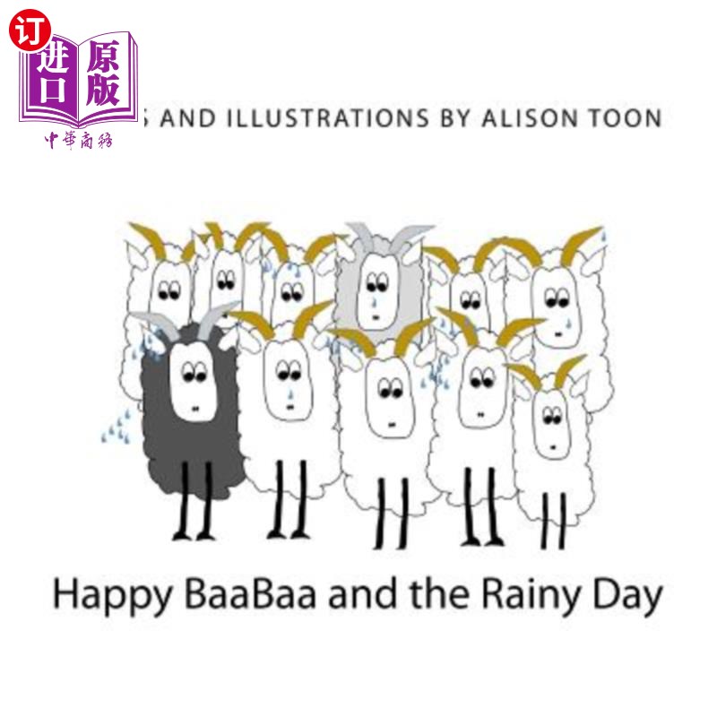 海外直订Happy BaaBaa and the Rainy Day 巴巴和雨天快乐