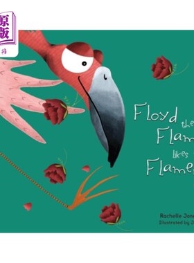 海外直订Floyd the Flamingo Likes to Flamenco 火烈鸟佛洛伊德喜欢跳弗拉明戈舞