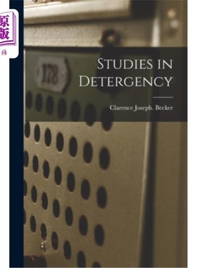 海外直订Studies in Detergency 在洗净的研究