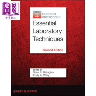 中商原版 Protocols 英文原版 Sean Essential Current Laboratory Techniques 基本实验室技术实验指南 Gallagher 第2版