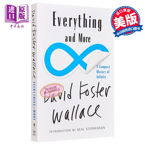 现货 跳跃的无穷 英文原版 Everything and More David Foster Wallace 穿过一条街道的方法【中商原版】科普读物