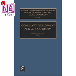 海外直订Community Development and School Reform 社区发展与学校改革
