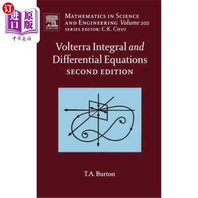 海外直订Volterra Integral and Differential Equations Volterra积分和微分方程