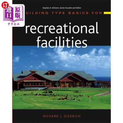 海外直订Building Type Basics for Recreational Facilities 建筑类型基本娱乐设施