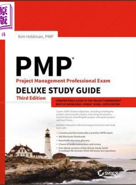 现货 Pmp Project Management Professional Exam Deluxe Study Guide, Third Edition Kim Heldman