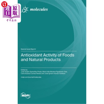 海外直订Antioxidant Activity of Foods and Natural Products 食品和天然产品的抗氧化活性
