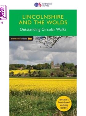 海外直订Pathfinder Lincolnshire & the Wolds 探路者林肯郡和世界