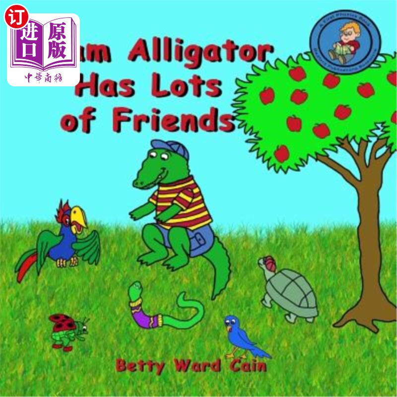 海外直订Adam Alligator Has Lots of Friends 亚当鳄鱼有很多朋友