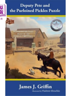 海外直订Deputy Pete and the Purloined Pickles Puzzle 副警长皮特和偷来的泡菜拼图