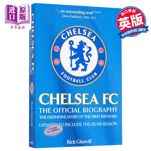 【中商原版】英超切尔西足球俱乐部官方传记 英文原版 Chelsea FC Official Biography