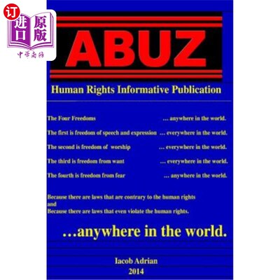 海外直订Abuz: Human Rights Informative Publication 阿布兹：人权信息出版物