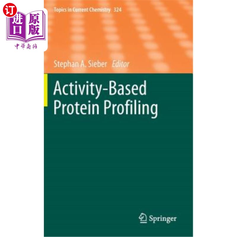 海外直订Activity-Based Protein Profiling 基于活动的蛋白质分析