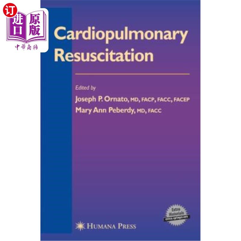 海外直订医药图书Cardiopulmonary Resuscitation 心肺复苏术