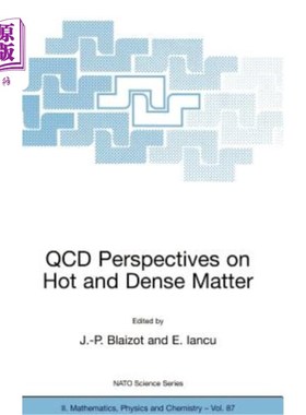 海外直订QCD Perspectives on Hot and Dense Matter 热密物质的QCD透视