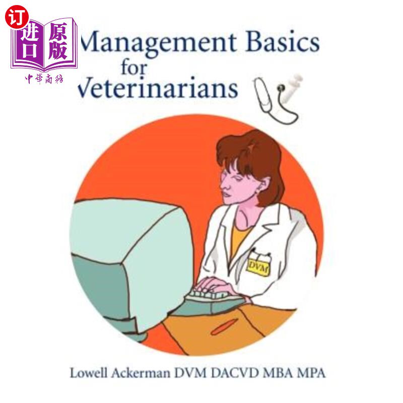 海外直订医药图书Management Basics for Veterinarians 兽医管理基础