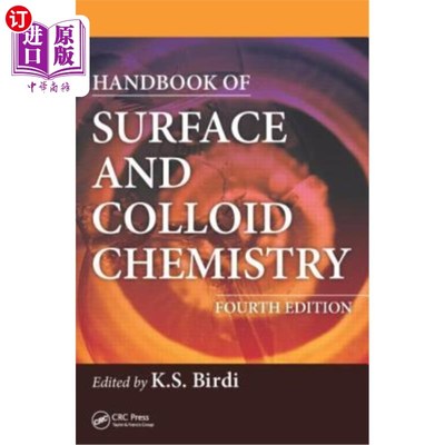 海外直订Handbook of Surface and Colloid Chemistry 表面和胶体化学手册