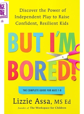 预售 可是我好无聊！ But Im Bored! 英文原版 Lizzie Assa MSEd 家庭 教育 指南【中商原版】