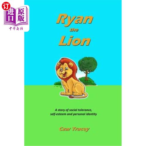海外直订Ryan the Lion 狮子瑞安