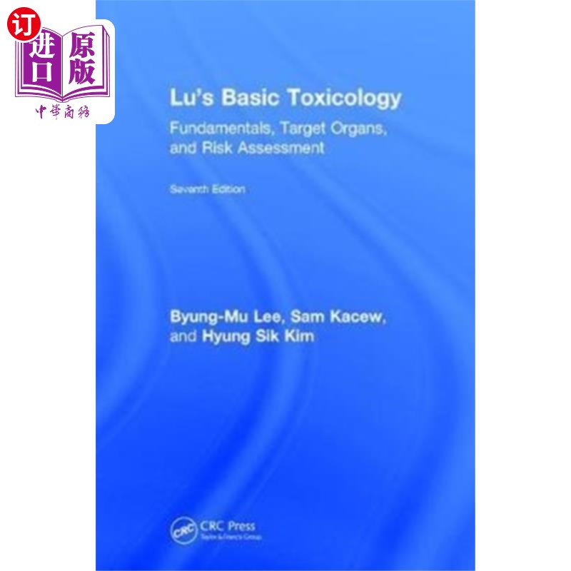 海外直订医药图书Lu's Basic Toxicology 《吕氏基础毒理学》