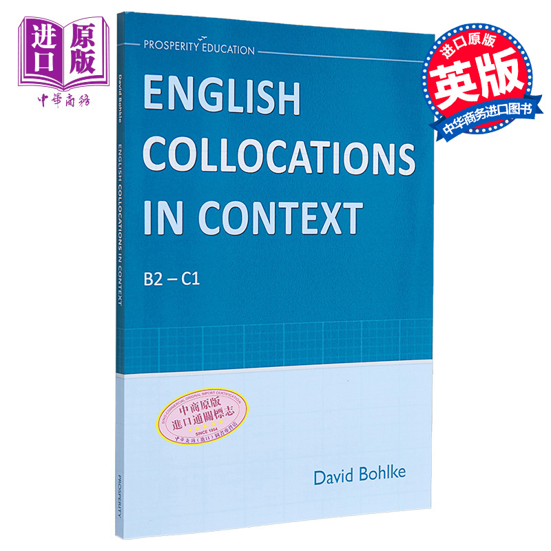 现货 English Collocations in Context Student Book 语境中的英语搭配 学生用书B2-C1 剑桥FCE CAE考试适用 2022【中商原版】