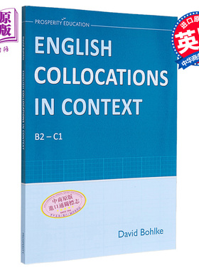 现货 English Collocations in Context Student Book 语境中的英语搭配 学生用书B2-C1 剑桥FCE CAE考试适用 2022【中商原版】