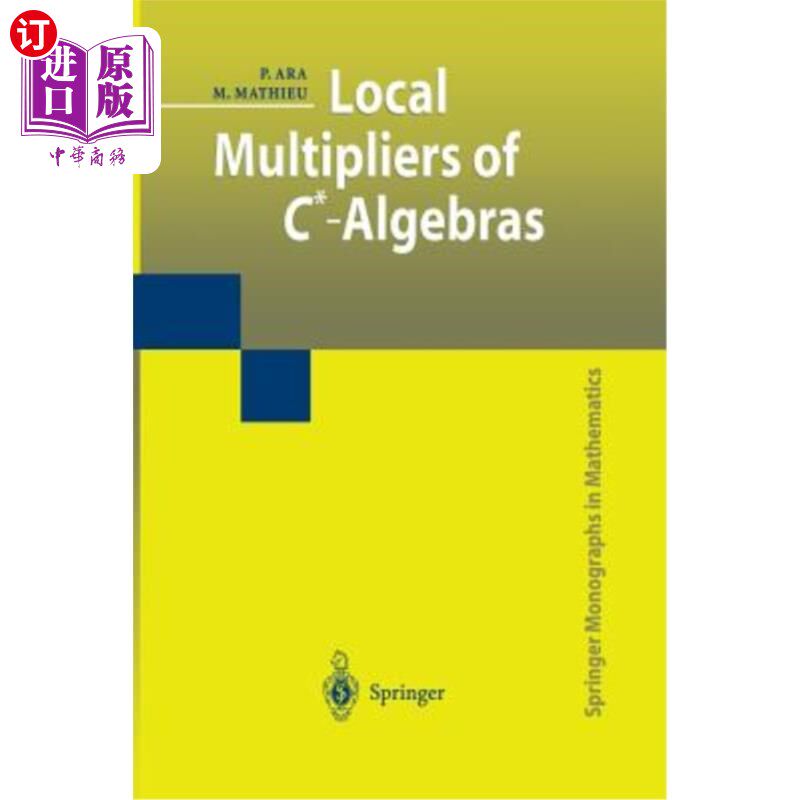 海外直订Local Multipliers of C*-Algebras C*代数的局部乘子