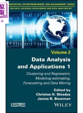 现货 数据分析与应用 1 新的与经典方法 Data Analysis And Applications 1 英文原版 Christos Skiadas 中商原�