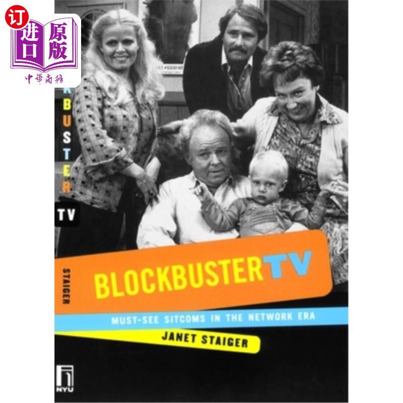 海外直订Blockbuster TV: Must-See Sitcoms in the Network Era 重磅电视：时代必看的情景喜剧