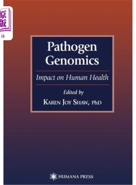 海外直订医药图书Pathogen Genomics: Impact on Human Health 病原体基因组学:对人类健康的影响