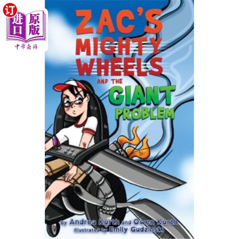 海外直订Zac's Mighty Wheels and the Giant Problem 扎克的《强大的车轮和巨大的问题