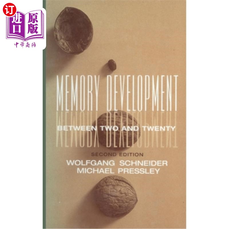海外直订Memory Development Between Two and Twenty 2岁到20岁的记忆力发展