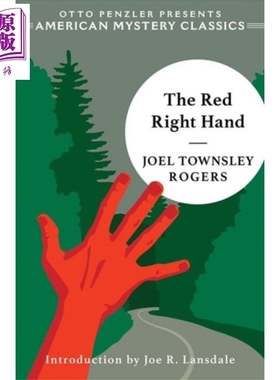 预售 红色右手 英文原版 The Red Right HandThe Red Right Hand Joel Townsley Rogers 豆瓣高分 惊悚恐怖小说【中商原版】
