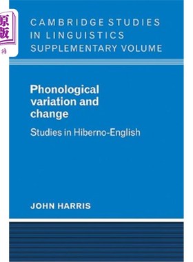 海外直订Phonological Variation and Change: Studies in Hiberno-English 音系变异与变化