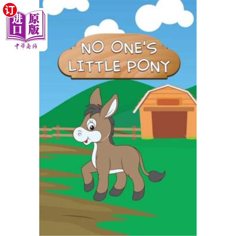 海外直订No One's Little Pony 没有人的小马驹