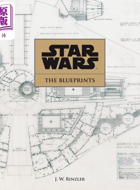 预售 星球大战 蓝图 英文原版 Star Wars The Blueprints J W Rinzler【中商原版】