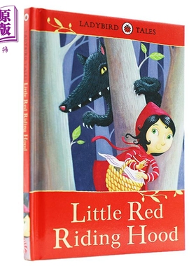 现货 英文原版 小红帽 Little Red Riding Hood 英语启蒙认知 Ladybird Tales 系列 经典童话故事图画书 精装【中商原版】