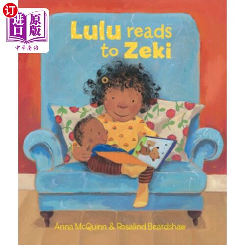 海外直订Lulu Reads to Zeki 露露读给泽克听