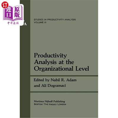 海外直订Productivity Analysis at the Organizational Level 组织层面的生产力分析