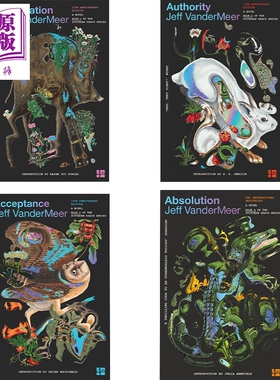 预售 遗落的南境1-4册套装 湮灭 当权者 接纳 赎罪 The Lost South 1to4 Set 英文原版 Jeff VanderMeer【中商原版】