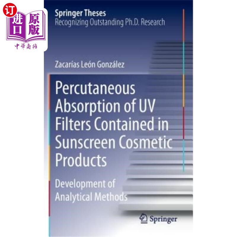 海外直订Percutaneous Absorption of UV Filters Contained in Sunscreen Cosmetic Products: