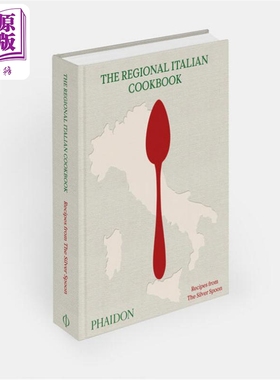 预售 意大利地方菜谱 来自银勺子的菜谱 The Regional Italian Cookbook Recipes from The Silver Spoon 英文原版【中商原版】
