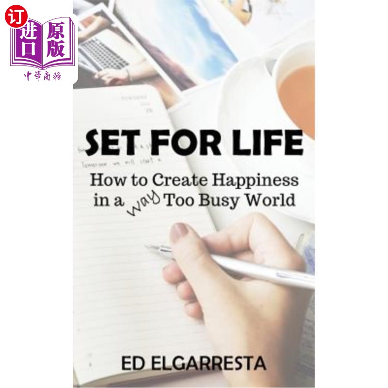 海外直订Set for Life: How to Create Happiness in a Way Too Busy World 为生活设定：如何在忙碌的世界中创造幸福